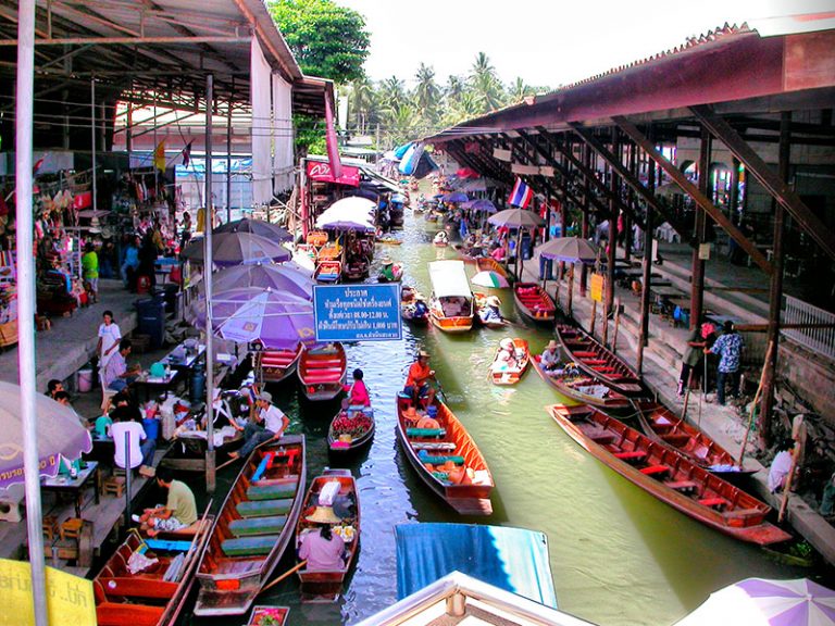 Mercado Flotante Bangkok