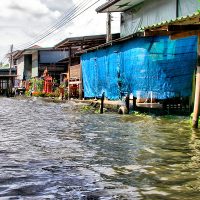 Casas Mercado Flotante Bangkok