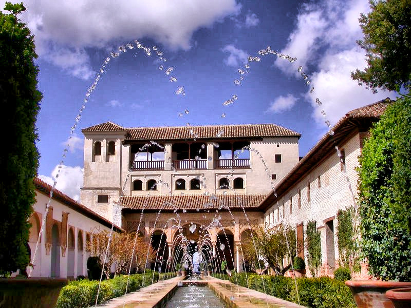 alhambra granada fuente