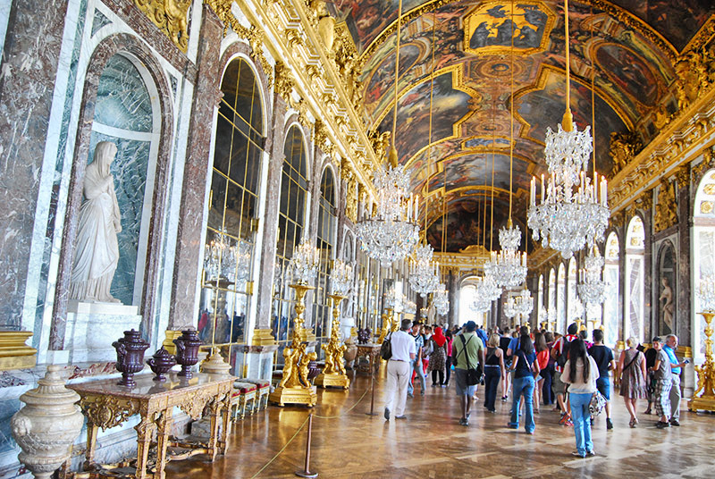 Sala de los Espejos Versalles
