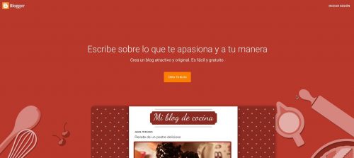 como crear blog gratis blogger