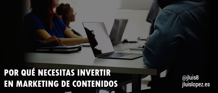 invertir marketing contenidos