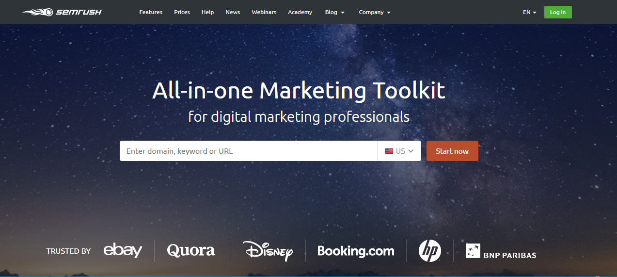 semrush palabras clave
