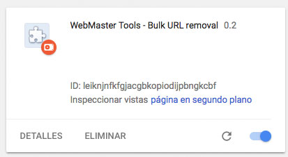 bulk url removal gsc