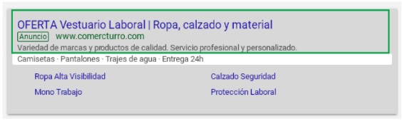 comercturro anuncio adwords