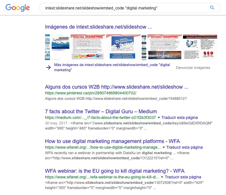 slideshare incrustar presentacion