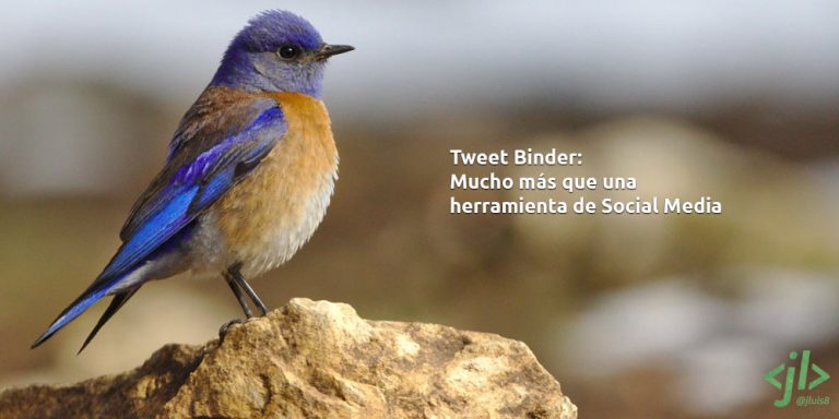 Tweet Binder: Mucho más que una herramienta de Social Media