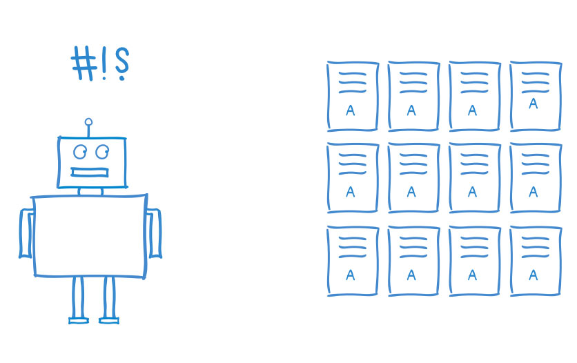 Los bots no saben cómo clasificar las webs con muchos contenidos similares