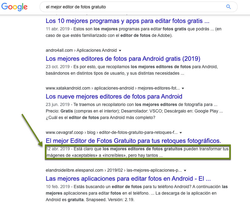 meta descripcion multiples palabras