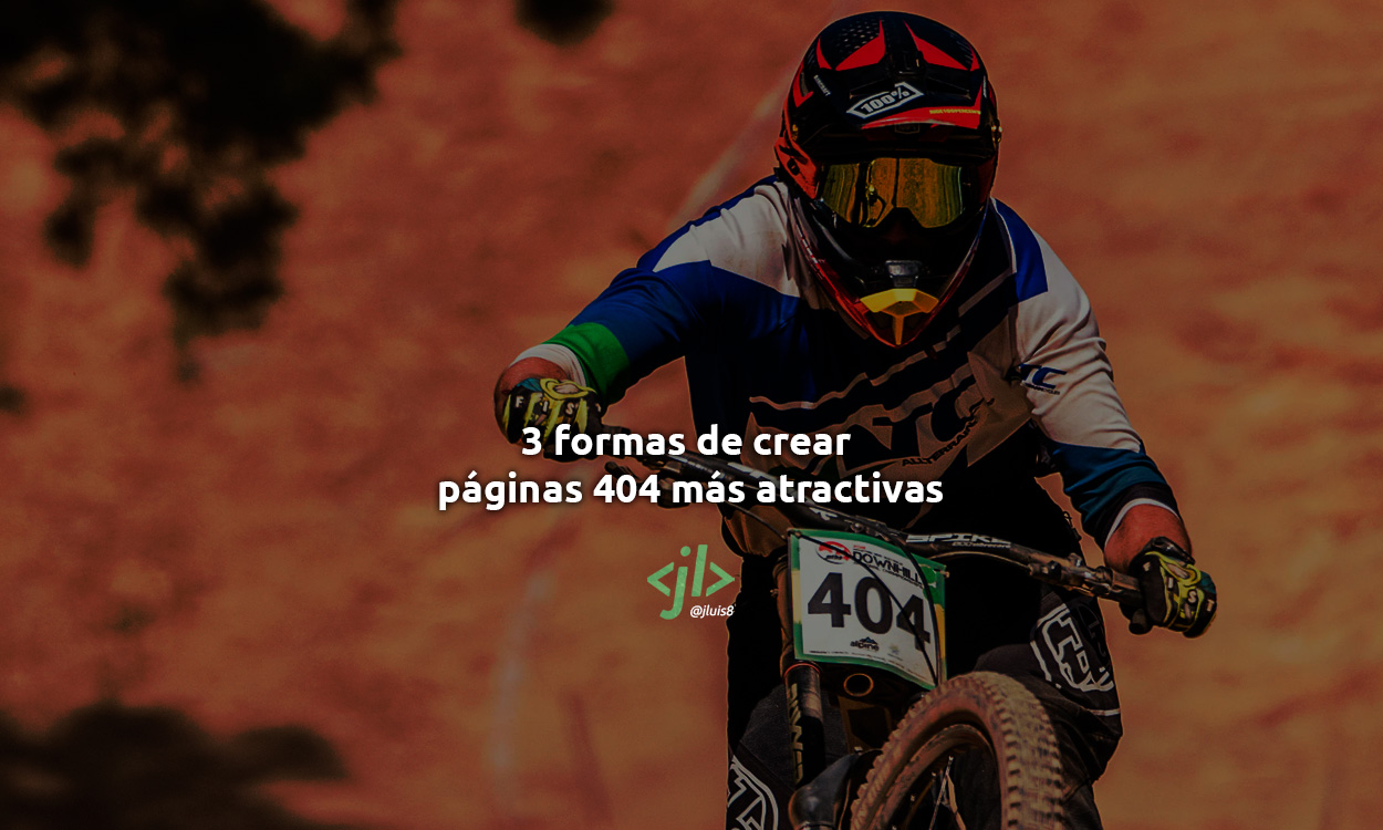 3 formas de crear páginas 404 más atractivas