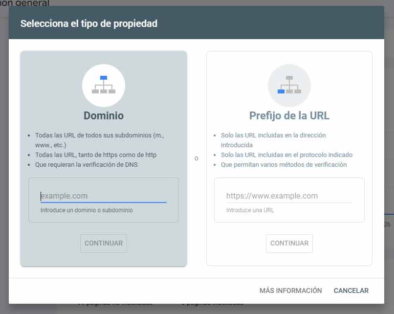 Configuración y verificación de propiedades