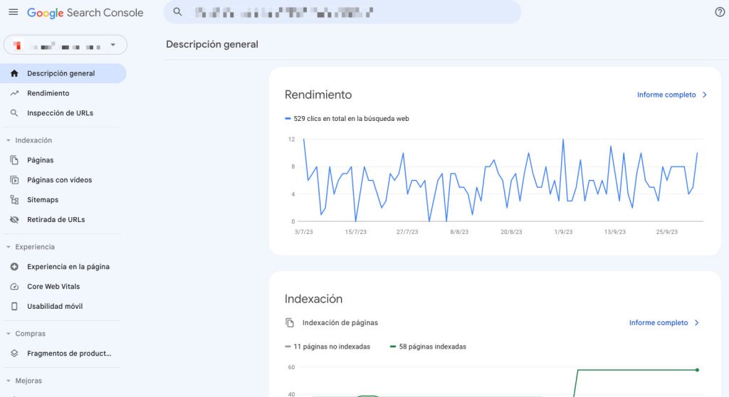 KPIs para SEO Google Search Console