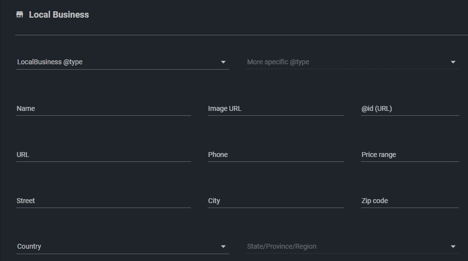 Schema Markup Generator (JSON-LD)