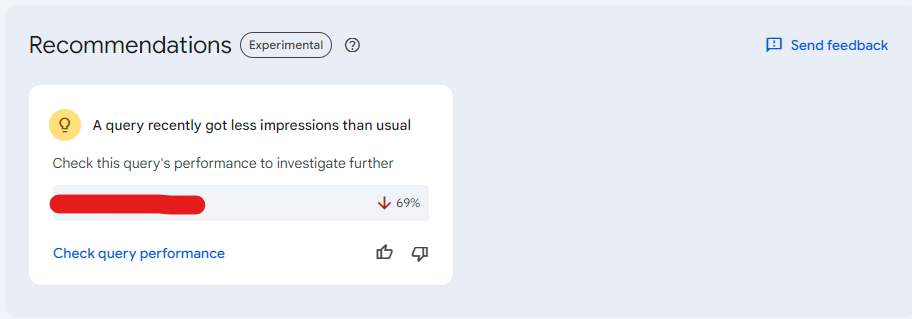 Qué son las recomendaciones de Search Console