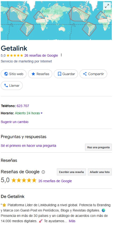 Link Building internacional Getalink