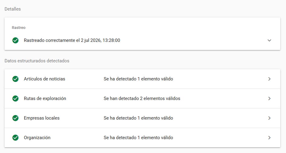 Datos Estructurados Y Marcado Schema
