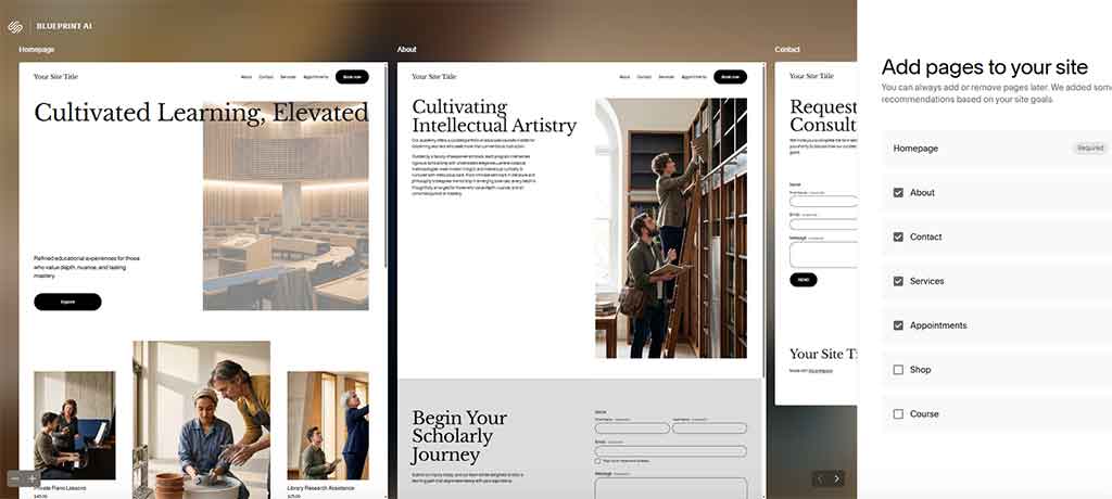 Squarespace Sitios Web